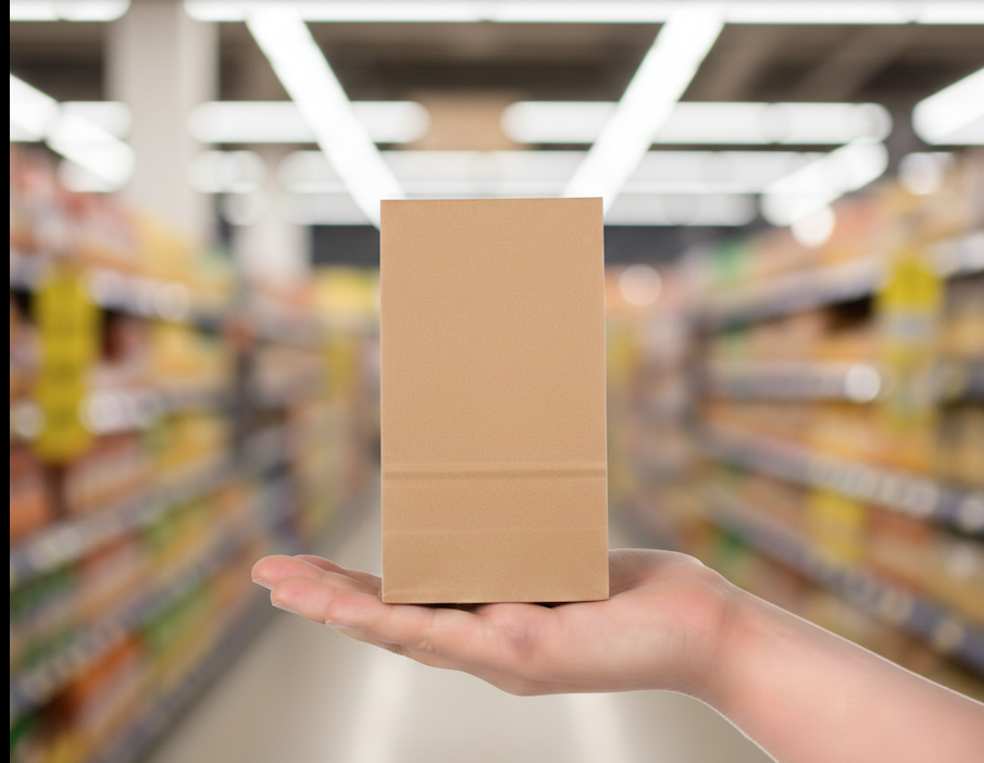 Paper Bag - Kraft - 1 lb (500/Pack)