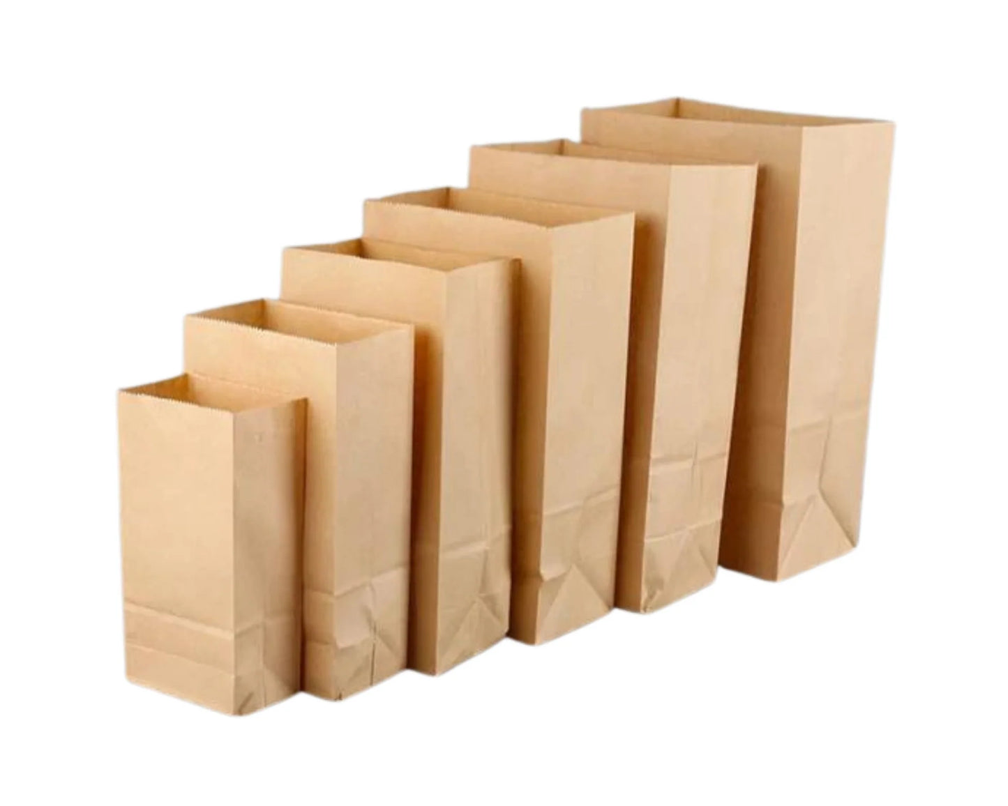 Paper Bag - Kraft - 6 lb (500/Pack)