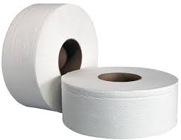 Jumbo Bathroom tissue- 12 Rolls/case
