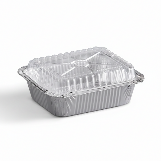 1 lb Aluminum Container Rectangle - 1,000/case