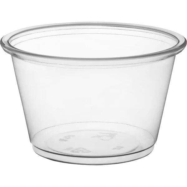 Portion Cup - 4oz Clear - 2,500/case