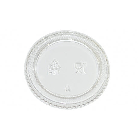 Portion Cup Lid - 4oz - 2,500/case