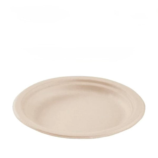 Bagasse Plate - 6 inch - 1,000/case