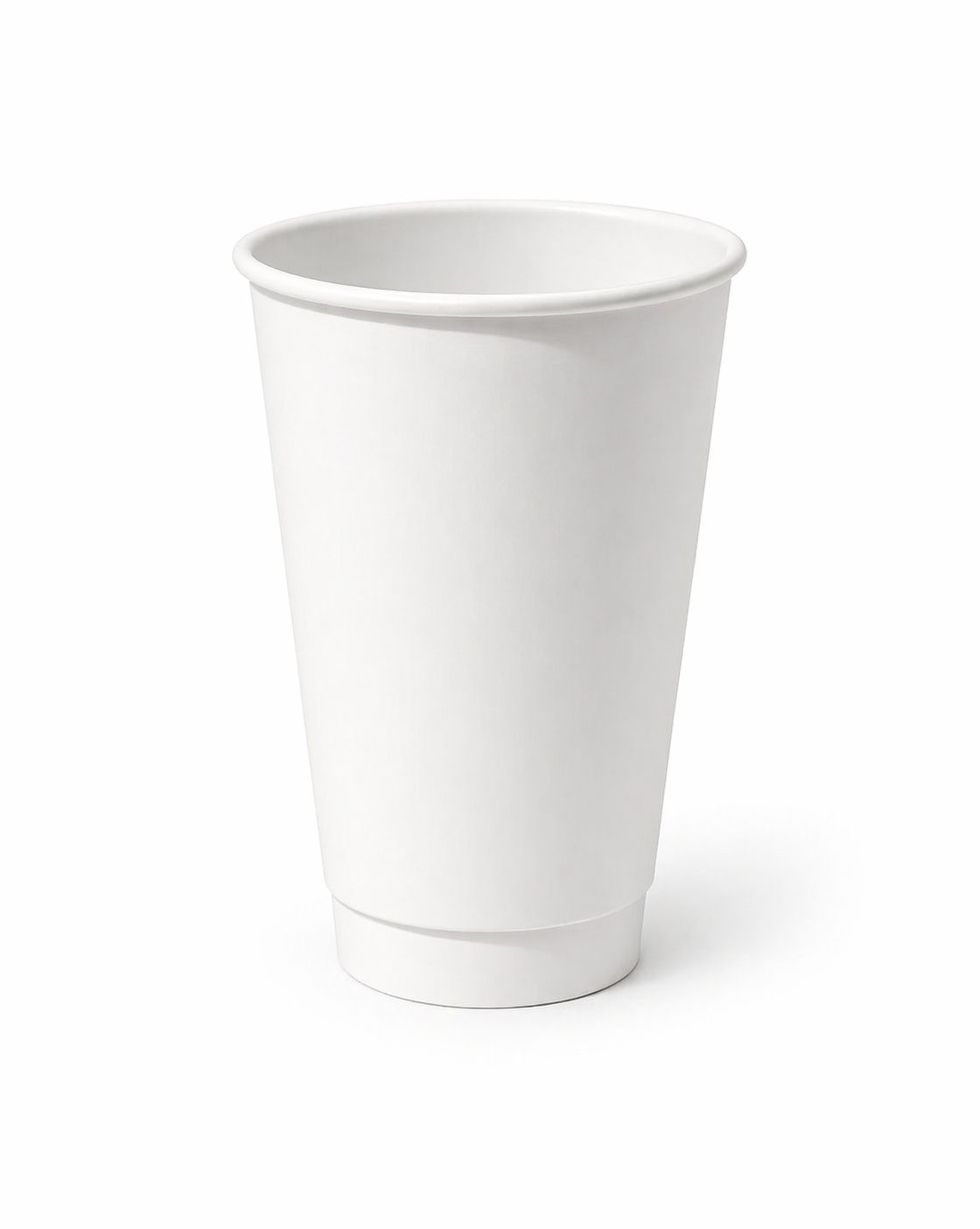 Premium 16 oz White Double Wall Coffee Cups 500/case