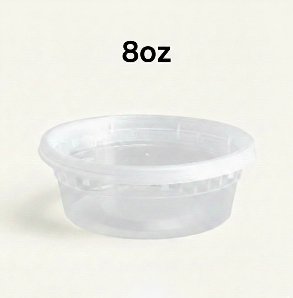 Soup Container 8oz with Lid – 240/Case