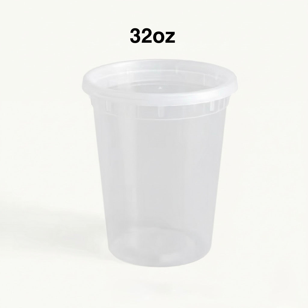 Soup Container 32oz with Lid – 240/Case
