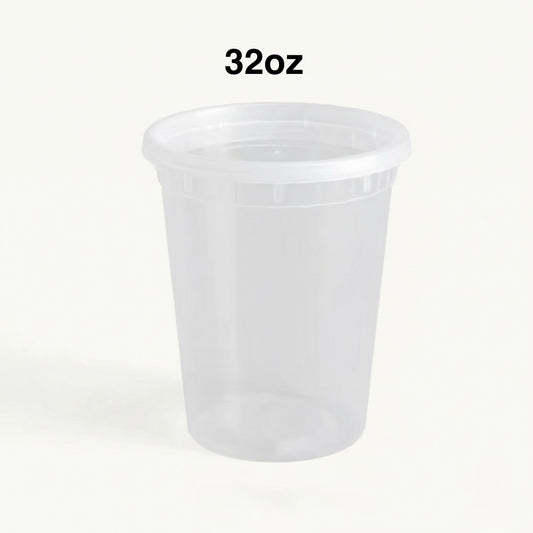 Soup Container 32oz with Lid – 240/Case