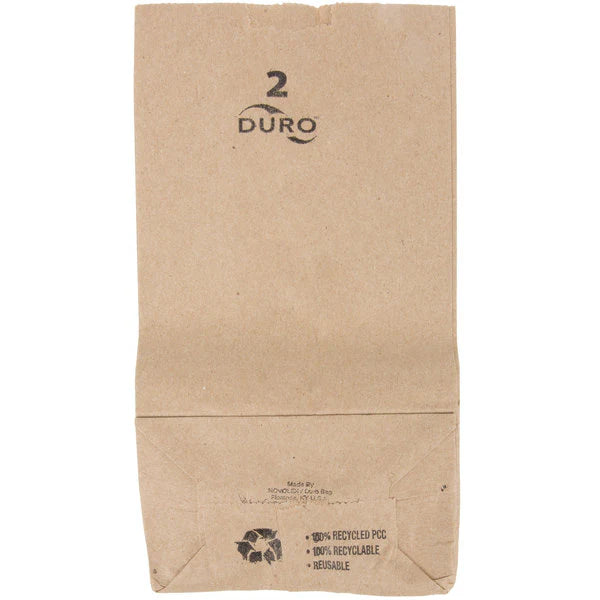 Paper Bag - Kraft - 2 lb (500/Pack)