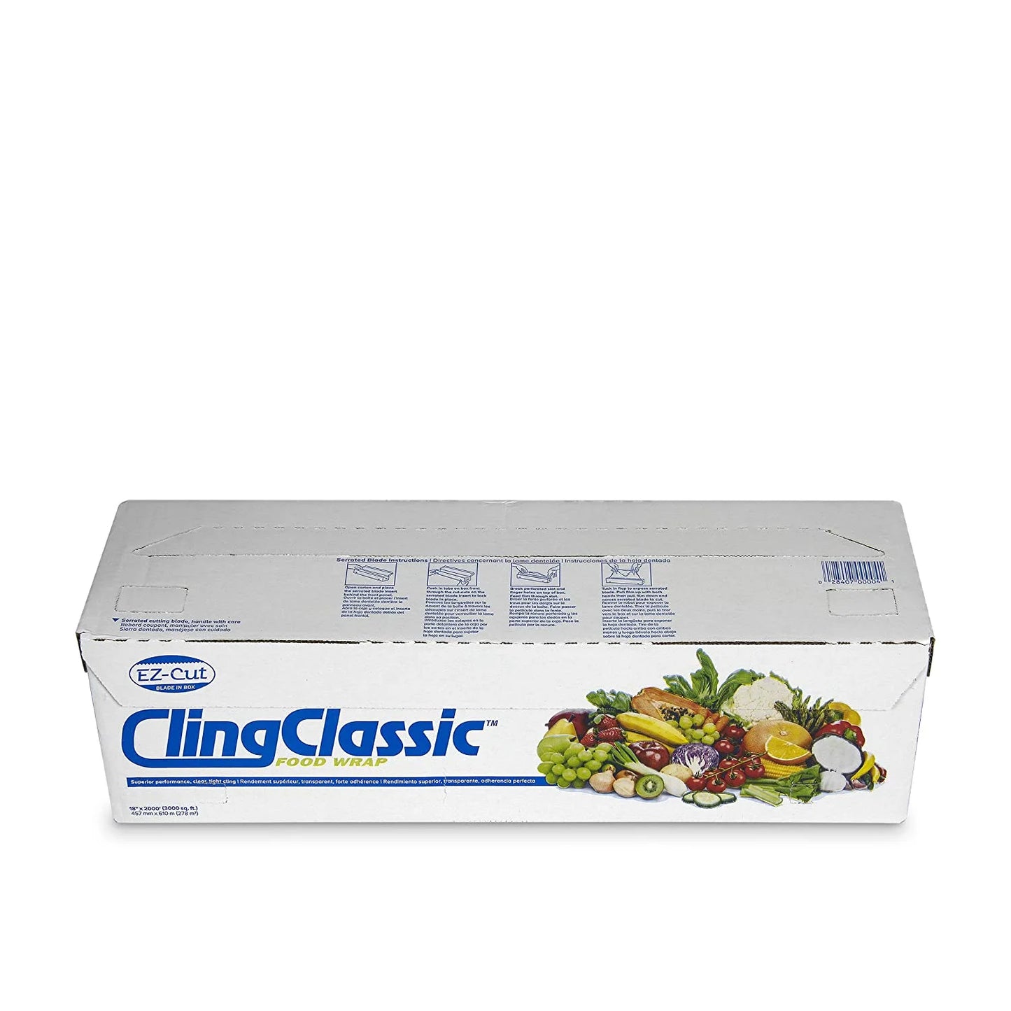 Cling Film (Plastic Wrap) – 18″ × 2,000 ft