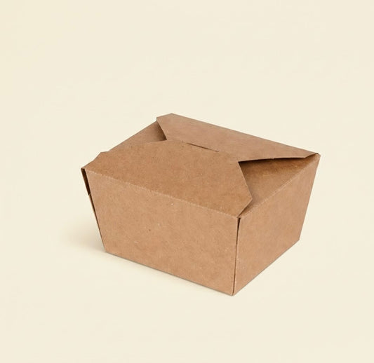 Kraft Takeout Box #1 – 450/Case