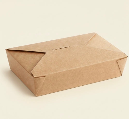 Kraft Takeout Box #2 – 200/Case