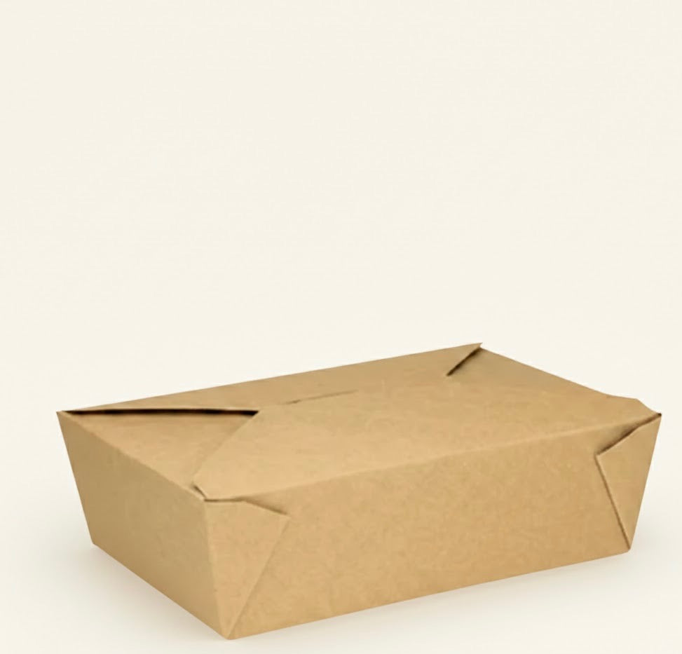 Kraft Takeout Box #3 – 300/Case
