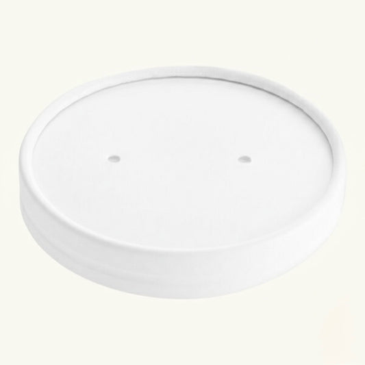 Paper Soup Lid –  8oz-16oz (500/Case)