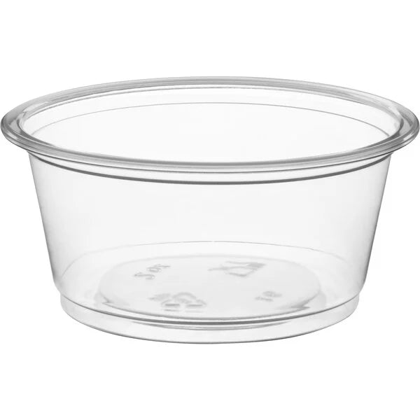Portion Cup - 2oz Clear - 2,500/case